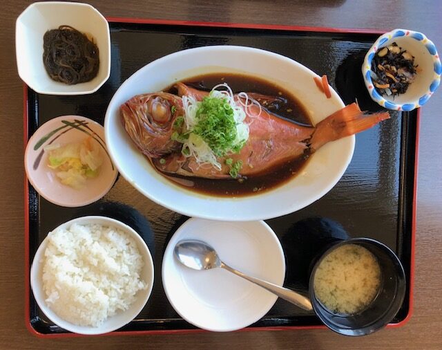 幻の金目鯛定食