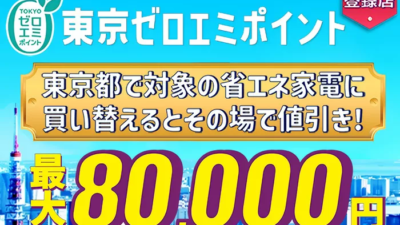 【東京ゼロエミポイント2025】制度の概要_２台で５万円ゲット可能